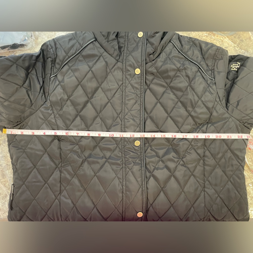 Lauren Ralph lauren black label womens quilted jacket - Picture 8 of 17